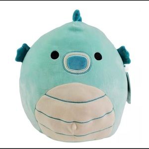 12” Sheldon the Blue Seahorse squishmallow